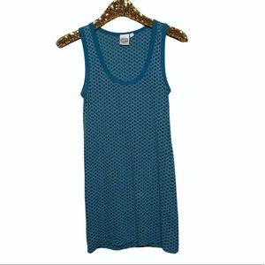 JET Long Tank Stars and Dots in Blue